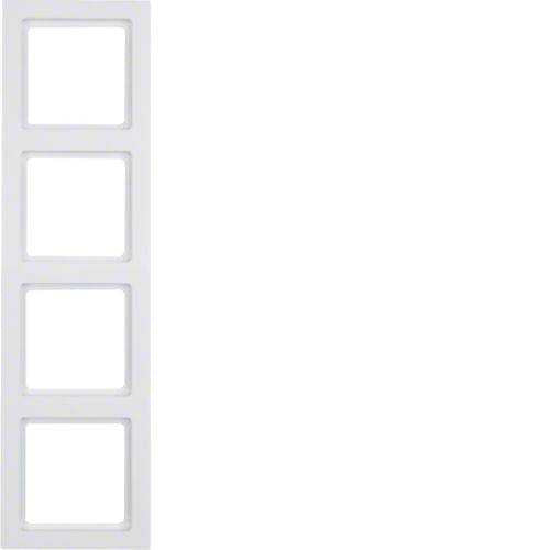 Berker 10146099 Rahmen 4fach Q.3 polarweiß, samt Mesch Shop Berker 10146099 Rahmen 4fach Q.3 polarweiß, samt Mesch Shop